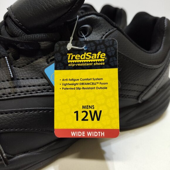 Tredsafe Dreamcell Anti-Fatigue Slip-Resistant Dustin Shoes Mens 12W Comfort NWT